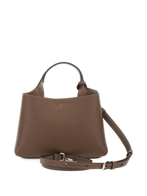 Tod's logo-charm tote bag - Brown