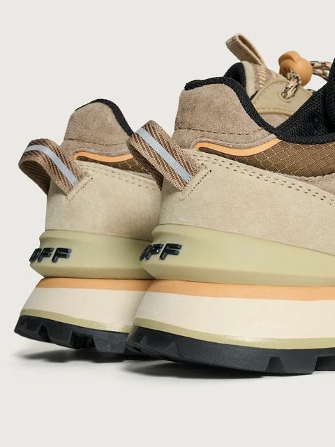 Hoff sneakersy CITY OFF ROAD BEIGE damskie kolor brązowy 22558006