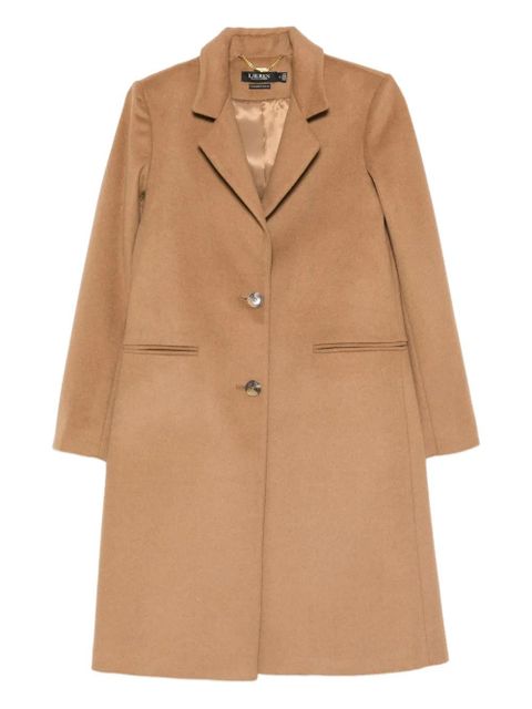 Lauren Ralph Lauren wool button coat - Brown - zdjęcie produktu nr 1