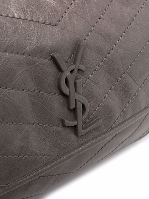 Saint Laurent medium Niki shoulder bag - Grey