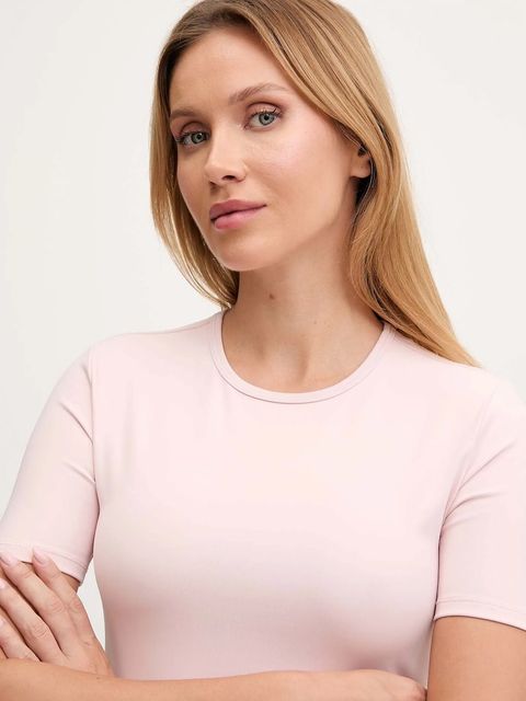 Calvin Klein Performance t-shirt treningowy kolor różowy LVGWS5K144