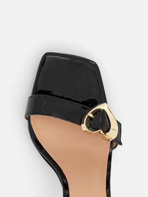 Love Moschino sandały skórzane