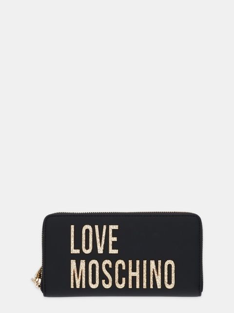 Love Moschino portfel damski kolor czarny JC5692PP0NKD000A - zdjęcie produktu nr 1