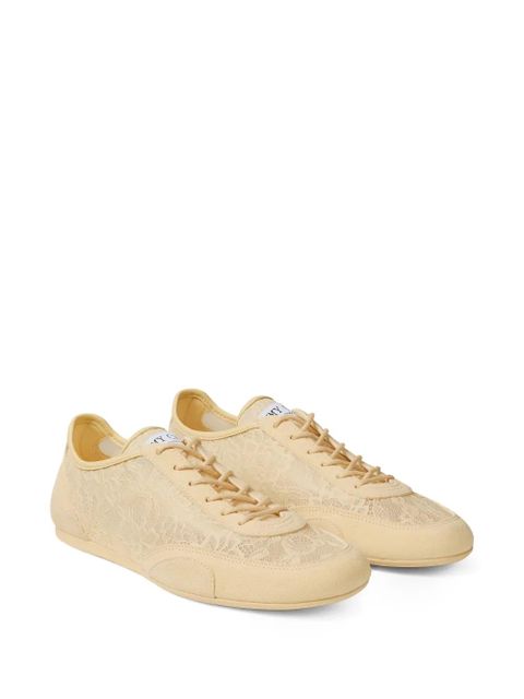 Jimmy Choo Sunny F lace sneakers - Neutrals - zdjęcie produktu nr 1