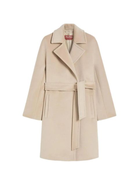 Max Mara wool belted coat - Neutrals - zdjęcie produktu nr 1