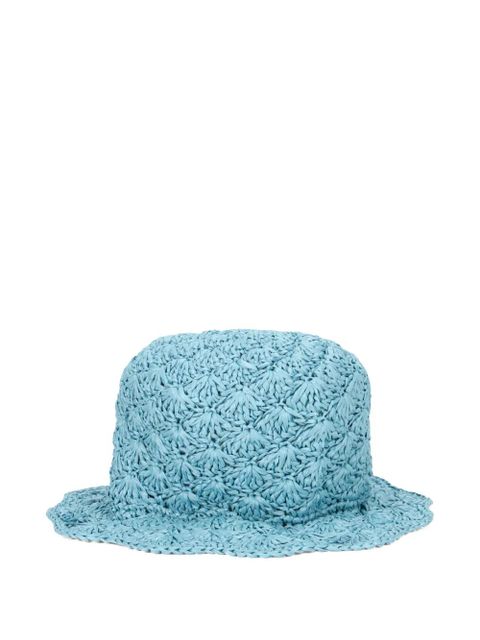 Valentino Garavani textured hat - Blue - zdjęcie produktu nr 2