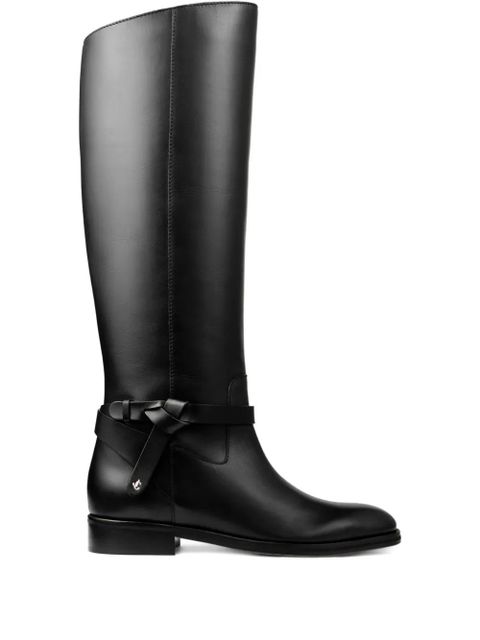 Jimmy Choo Lawton knee-high boots - Black - zdjęcie produktu nr 1