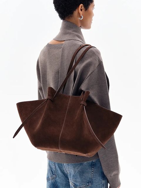 Yuzefi torebka zamszowa LARGE MOCHI - zdjęcie produktu nr 2