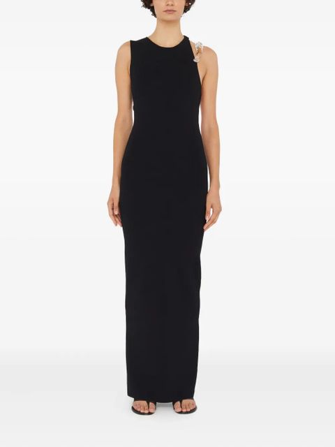 Christopher Esber resin-embellished column maxi dress - Black - zdjęcie produktu nr 2