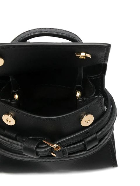 Moschino leather tote bag - Black
