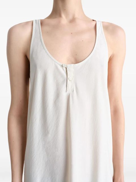 LEMAIRE bias-cut maxi dress - White