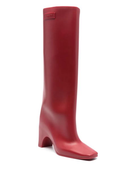 Coperni Bridge knee-high boots - Red