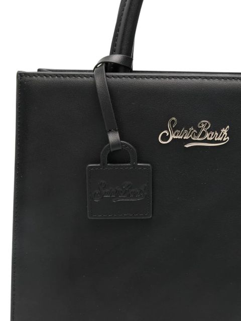 MC2 Saint Barth midi logo tote bag - Black