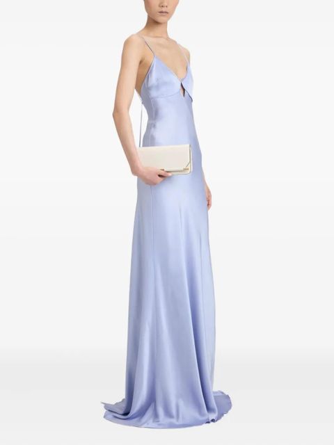 Victoria Beckham cut-out cami-straps dress - Blue