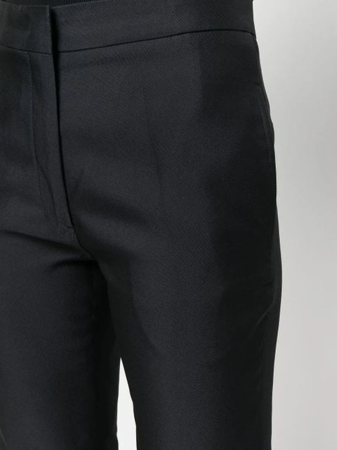 Jil Sander high-waisted flared trousers - Blue