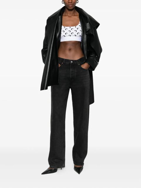 Marine Serre moon-print top - White