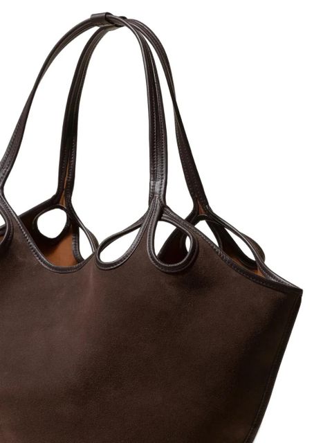 Hereu Escala suede shoulder bag - Brown - zdjęcie produktu nr 2