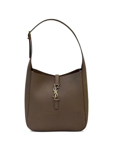 Saint Laurent Le 5 à 7 supple leather tote bag - Grey - zdjęcie produktu nr 1