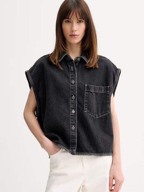 American Vintage koszula damska jeansowa - zdjęcie produktu nr 2