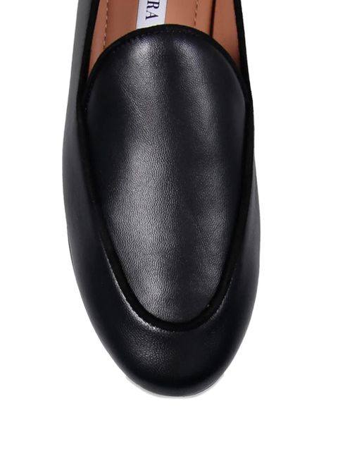 Aquazzura panelled loafers - Black