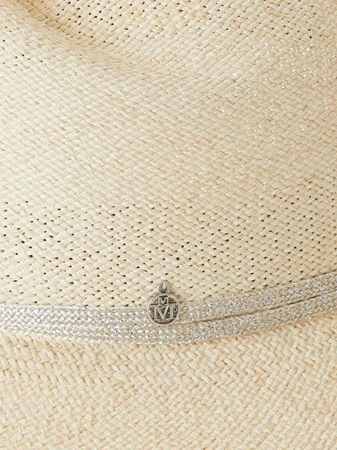 Maison Michel Virginie straw fedora hat - Neutrals - zdjęcie produktu nr 2