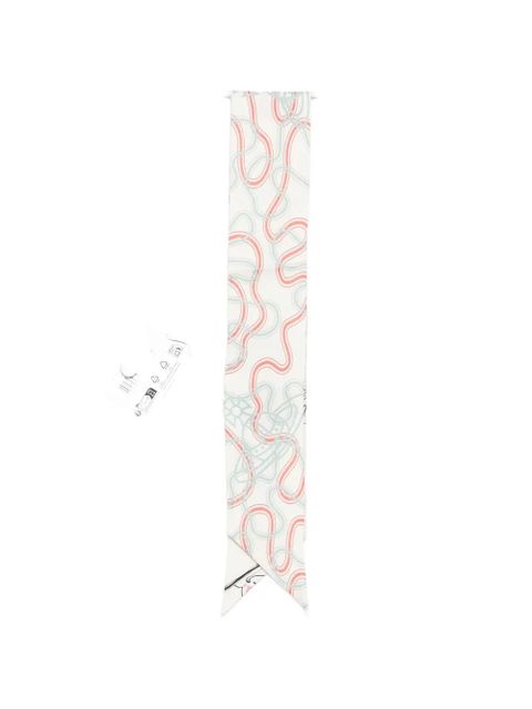 Vivienne Westwood graphic scarv - Neutrals - zdjęcie produktu nr 1