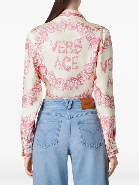 Versace Underwater Barocco shirt - Pink