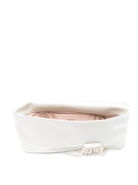 Jimmy Choo Zandra clutch - White