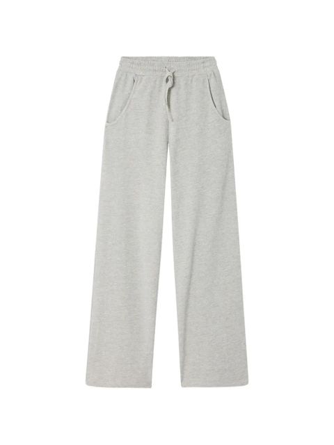 American Vintage Zofbay drawstring print-patch track pants - Grey - zdjęcie produktu nr 1
