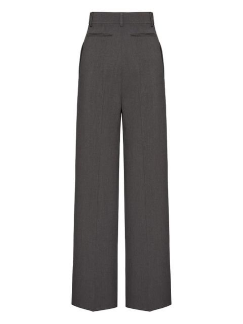Valentino Garavani Active gabardine trousers - Grey