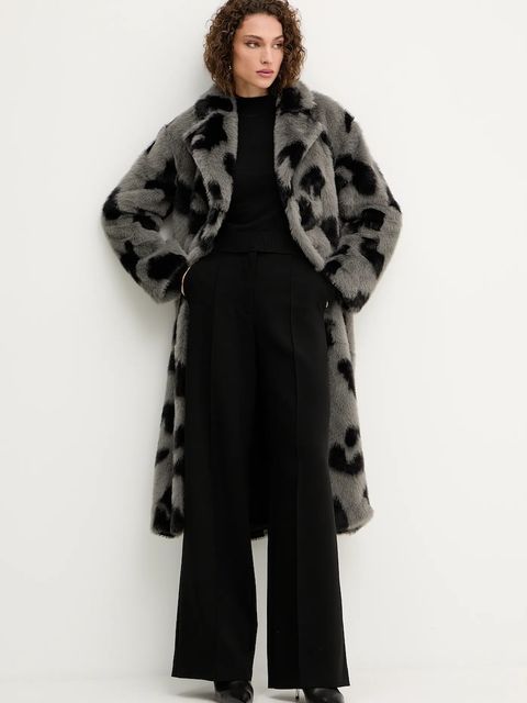 Silvian Heach płaszcz LEMOS kolor szary GPA25490PL