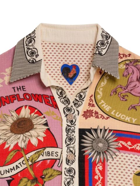 Agua By Agua Bendita ANASTASIA MATCHES long-sleeves shirt - Neutrals - zdjęcie produktu nr 2