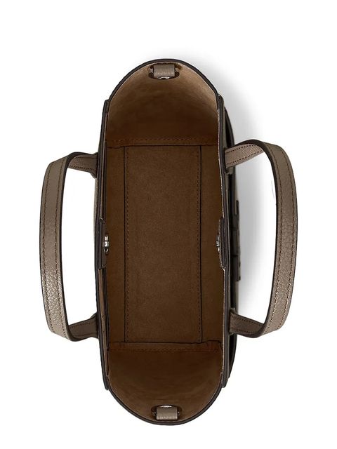 Lauren Ralph Lauren torebka skórzana kolor brązowy 431966760 - zdjęcie produktu nr 2