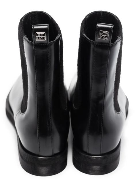 TOTEME square-toe Chelsea boots - Black - zdjęcie produktu nr 2