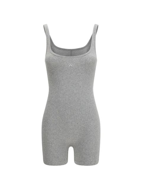 Marine Serre Moon-logo playsuit - Grey - zdjęcie produktu nr 1