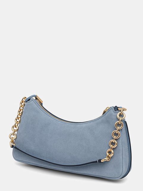 MICHAEL Michael Kors torebka nubukowa - zdjęcie produktu nr 2