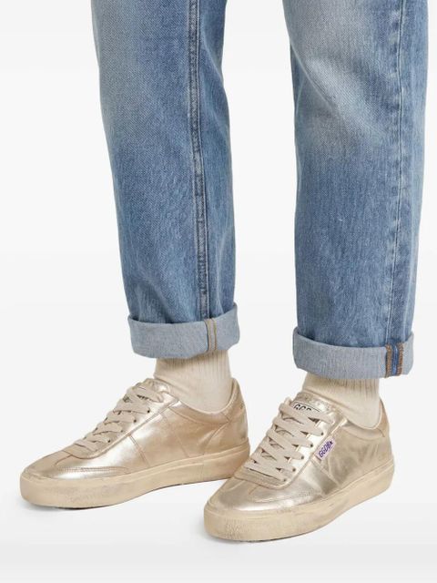 Golden Goose Soul Star metallic-effect sneakers