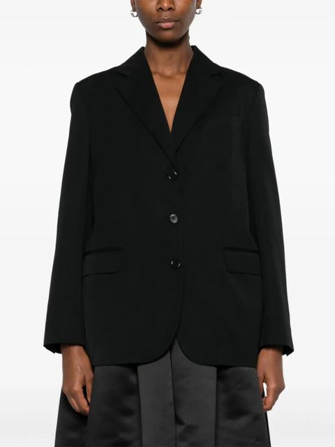Simone Rocha open-back bow-detail blazer - Black