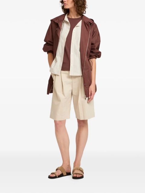 Yves Salomon hooded jacket - Brown - zdjęcie produktu nr 2