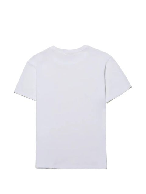 MC2 Saint Barth embroidered-logo T-shirt - White - zdjęcie produktu nr 2