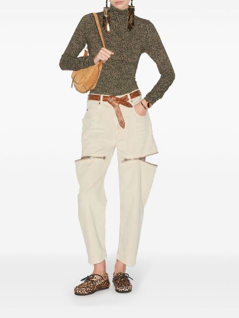 MARANT ÉTOILE Lou top - Green - zdjęcie produktu nr 2