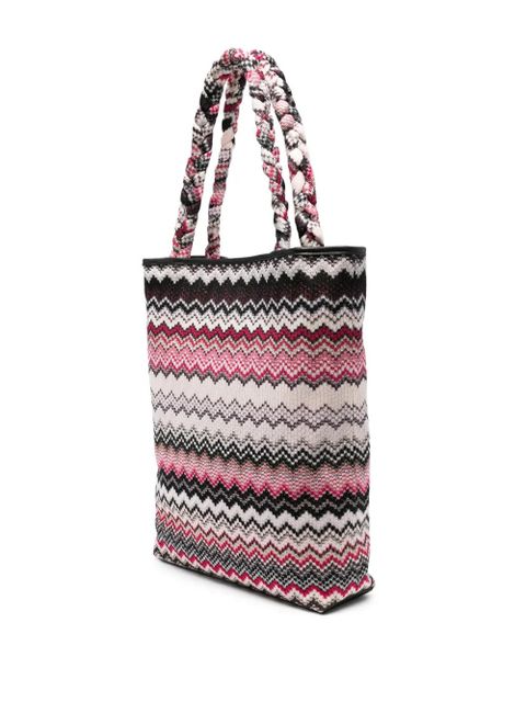Missoni wave tote bag - Black