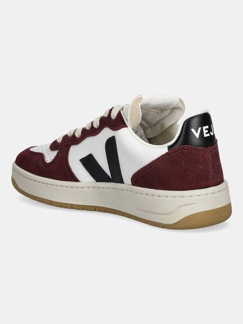Veja sneakersy V-10 Prime damskie kolor czerwony VI0220864A