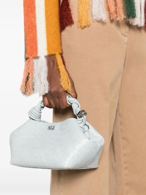 GANNI mini Bou tote bag - Blue - zdjęcie produktu nr 2