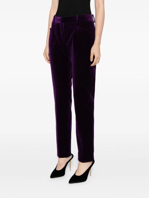 TOM FORD straight-leg trousers - Purple - zdjęcie produktu nr 2