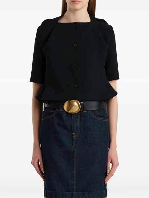 KHAITE Franc jacket - Black