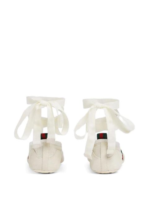 Gucci Shift ballet flats - White