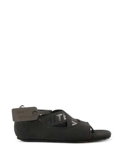 Off-White x Virgil Abloh yoga flat sandals - Black - zdjęcie produktu nr 1