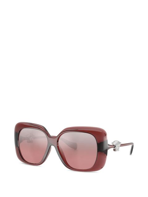 Versace Medusa Head sunglasses - Red - zdjęcie produktu nr 2