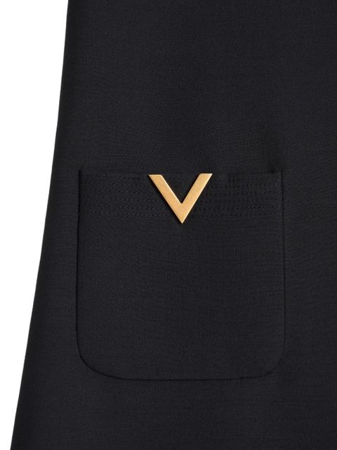 Valentino Garavani short-sleeves mini dress - Black